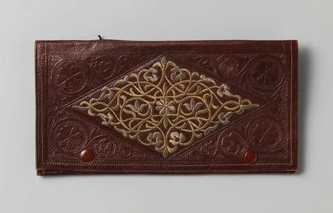 Austrian Museums, 17th-20th ct, Letter bag in a flat, rectangular model, of dark Stock Photos