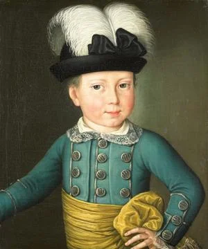 Austrian Museums, 17th-20th ct, Portrait of William Frederick, Prince of Foto stock