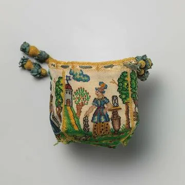 Austrian Museums, 17th-20th ct, Pouch with four pattes, from side with which 写真素材
