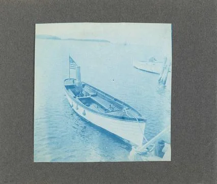 Austrian Museums, 17th-20th ct, Wooden sloop (boat), United States. Part of Stock Photos
