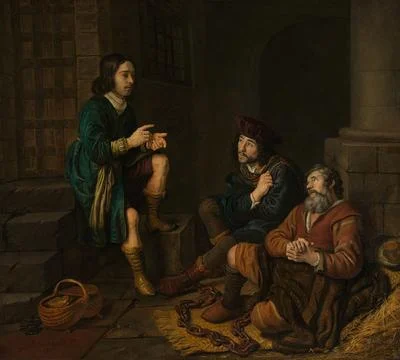 Austrian Museums, 17th-20th ct, Joseph Interprets The Dreams of the Baker and Stock Photos