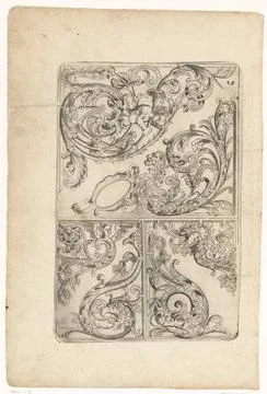 Austrian Museums, 17th-20th ct, Crown elements or frames of leaf raft; Foto stock