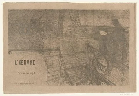 Austrian Museums, 17th-20th ct, Brochure with program for the Theater l'oeuvre Stock Photos