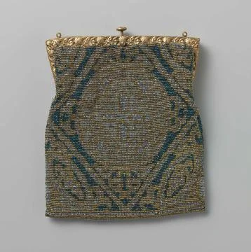 Austrian Museums, 17th-20th ct, Bag in a flat, rectangular model, whole of Stock Photos