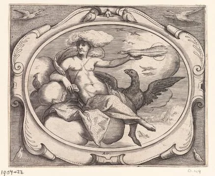 Austrian Museums, 17th-20th ct, Air (aer); Aer; The four elements. Element's Stock Photos