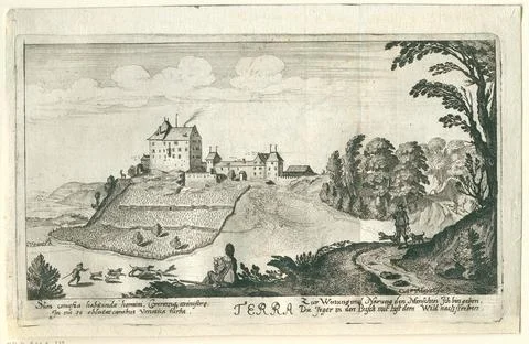 Austrian Museums, 17th-20th ct, Soil; Terra; The four elements. Allegory on the Stock Photos