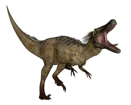 Austroraptor dinosaur -3D render Stock Illustration