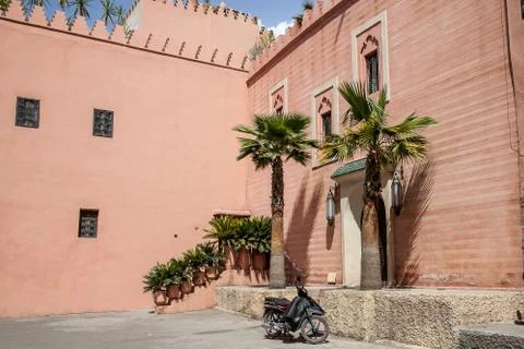 Authentic architecture of Morocco, Marrakech Stock Photos