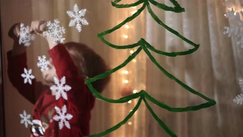 Authentic cute mom and two small preschool minor children siblings girl and boy Stock Footage 158508823