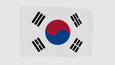 Authentic Drifting South Korea Loop Alpha Channel Video stock 343051724