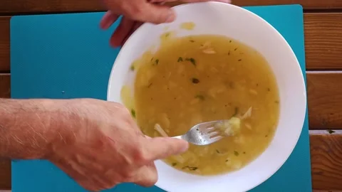 Authentic Greek Fish Soup Recipe | Easy and Delicious Seafood Soup | Part  5/53 Stock Footage 252659367