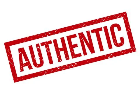 Authentic Grunge Rubber Stamp - Vector Stock Illustration