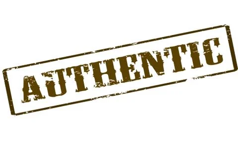 Authentic Stock Illustration