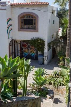 Authentic Mexican City View Stock Photos