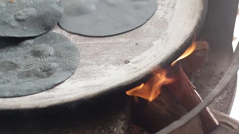 Authentic Mexican Tortillas handmade Stock Footage 107669778