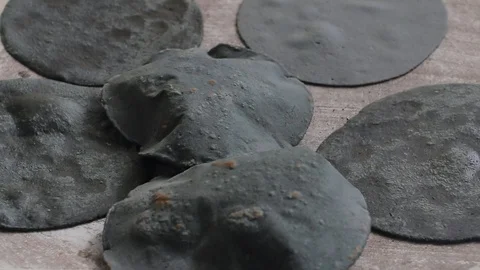 Authentic Mexican Tortillas handmade Stock Footage 107677983