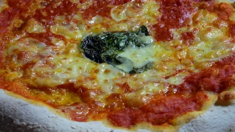 Authentic Neapolitan Pizza Stock Footage 148061899