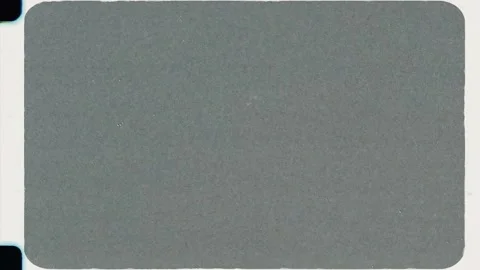Authentic Negative 8mm Film Frame Overlay with Borders, Reel Dust and Grainy Vídeo Stock 326848574