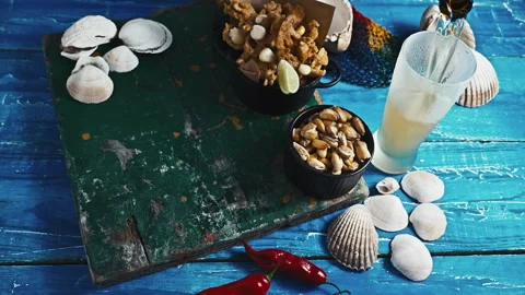 Authentic Peruvian Ceviche Stock Footage 341439954