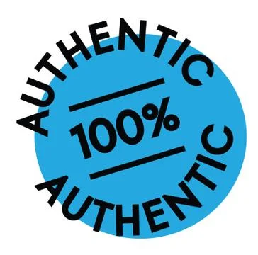 Authentic rubber stamp Stock Illustration