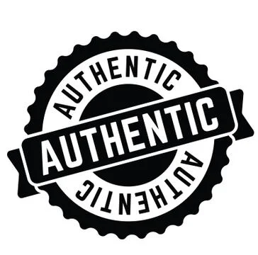 Authentic rubber stamp Stock Illustration