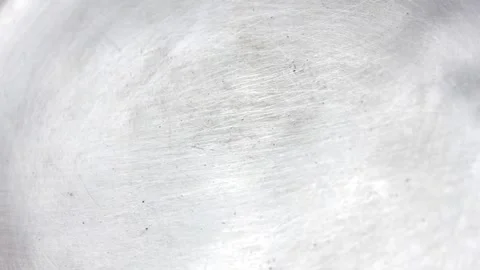 The Authentic scratches on steel. The texture of light steel in scratches Stock Footage 197408475