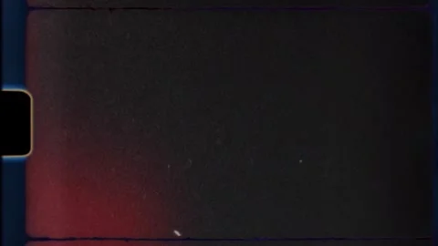 Authentic Super 8 Film Frame Overlay, Vintage Nostalgic Retro Film Effect Stock Footage 311608892