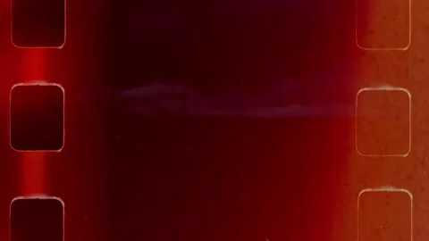 Authentic super 8 film frame showing light leaks, grain, and scratches Stock Footage 314506592