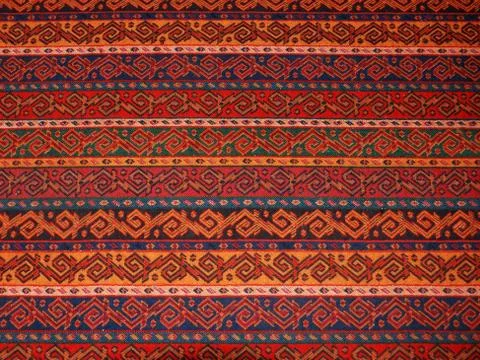 Authentic textile pattern Stock Photos