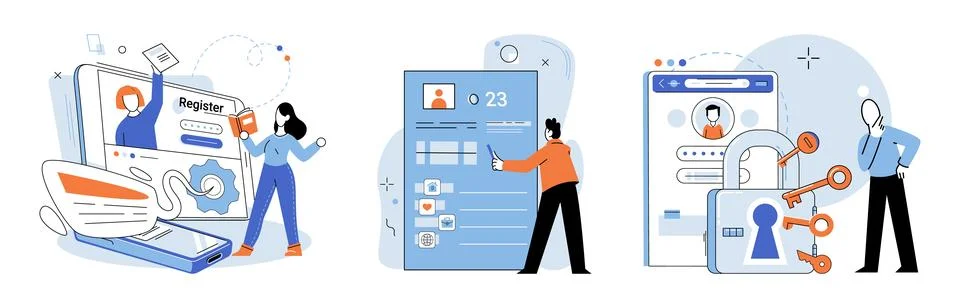 Authentication. Accessibility options should be available to users without Stock Illustration