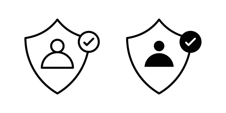 Authentication icon Illustration Eps10 for web or app Stock Illustration