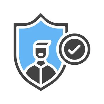 Authentication Icon Image. Stock Illustration