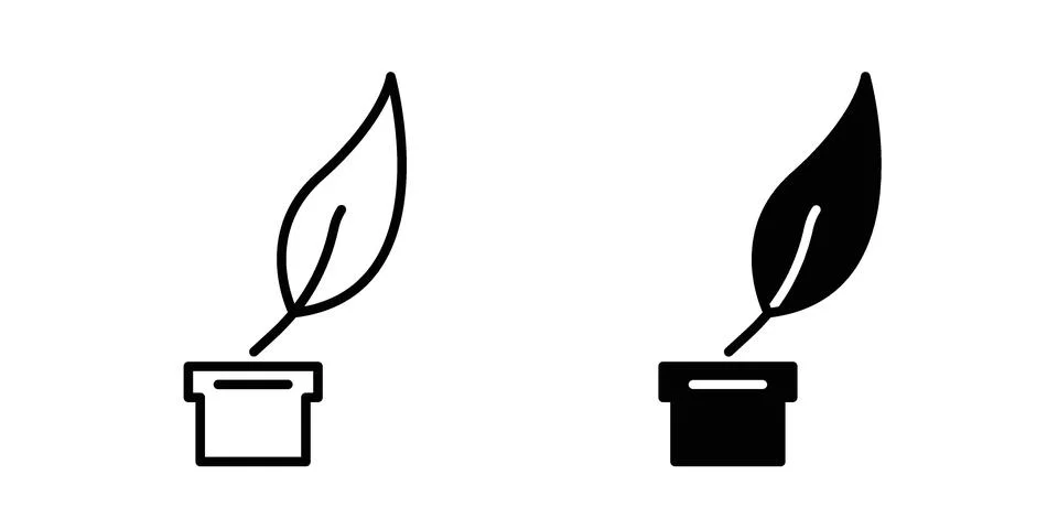 Author sign design. Simple Vector illustrations.. Stock Illustration