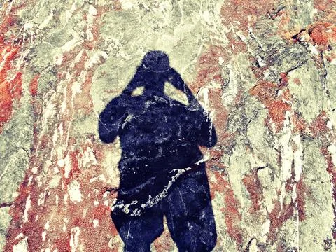The author's shadowy ways Foto stock