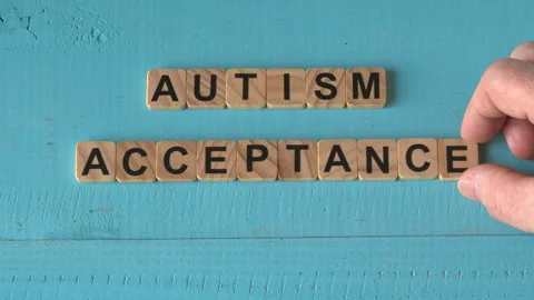 Autism acceptance. Neurodiversity concept. Stock-Footage 336725735
