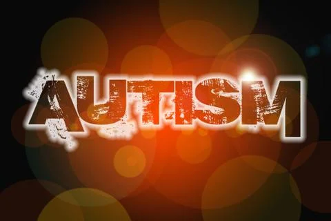 Autism concept Stock Illustration