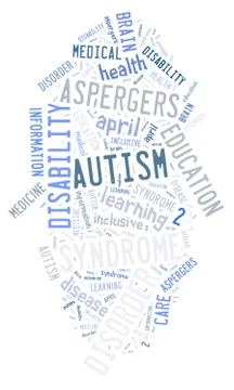Autism. Stock Illustration