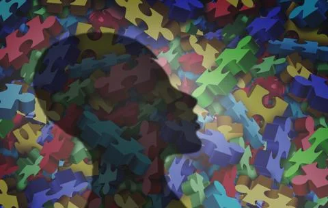 Autistic Diagnosis Stock Illustration