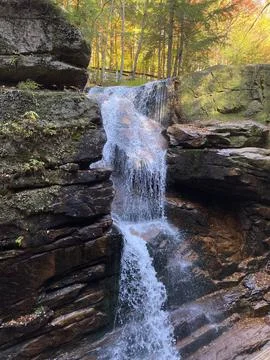 Autmn Waterfall Stock Photos