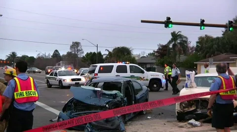 Auto Accident #10 Stock Footage 689432