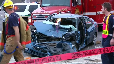 Auto Accident #12 Stock Footage 688559