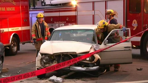Auto Accident #13 Stock Footage 688558