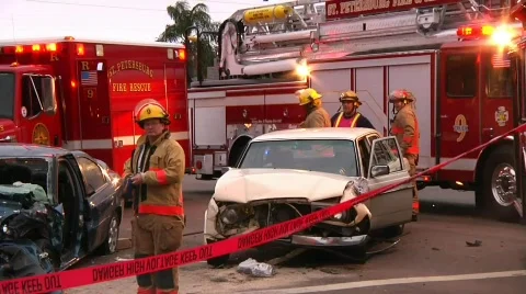 Auto Accident #14 Video stock 688555