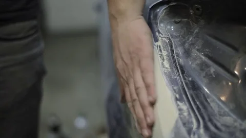 Auto body repair Video stock 73122704