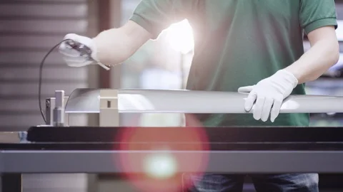 Auto body shop Video stock 118849940
