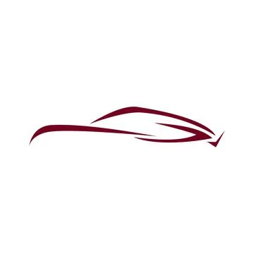 Auto car icon logo design template Stock Illustration