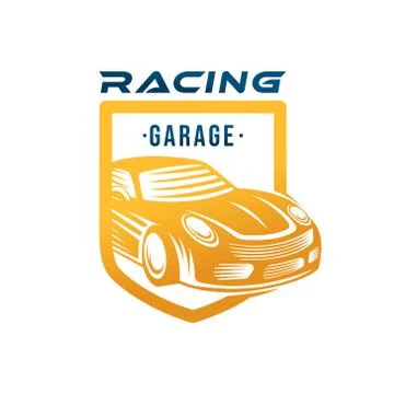 Auto Car Logo icon Vector Illustration template. Modern Sport Car vector logo Stock-Illustration
