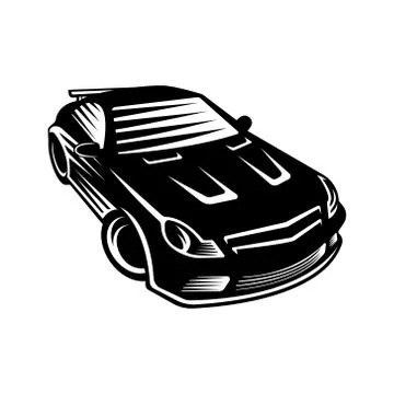 Auto Car Logo icon Vector Illustration template. Modern Sport Car vector logo Stock-Illustration