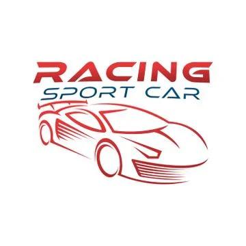 Auto Car Logo icon Vector Illustration template. Modern Sport Car vector logo Stock Illustration