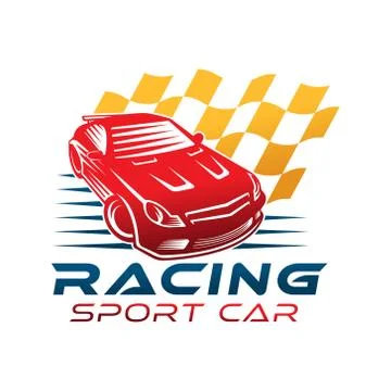 Auto Car Logo icon Vector Illustration template. Modern Sport Car vector logo Stock Illustration